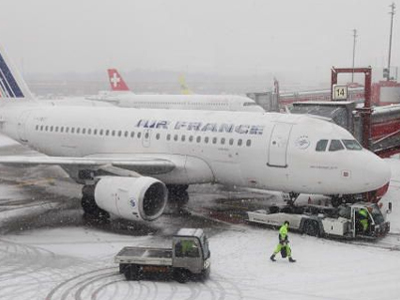 Χιονοπτώσεων συνέχεια στη Γαλλία